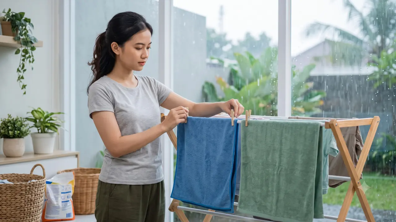 Cara Membuat Handuk Cepat Kering