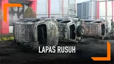 Lembaga Permasyarakatan Narkotika di Langkat Sumatera Utara rusuh hari Kamis (16/5). Bangunan lapas rusak serta beberapa kendaraan hangus terbakar. Sejumlah narapidana berhasil kabur.