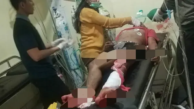 Korban sempat dirawat di Rumah Sakit Bhayangkara Kendari, sebelum tewas.(Liputan6.com/Ahmad Akbar Fua)