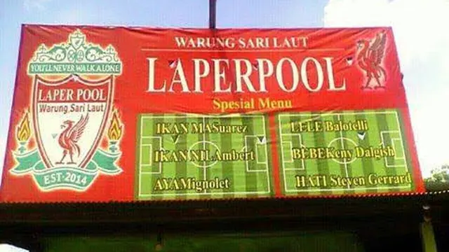 6 Gambar Nyeleneh di Spanduk hingga Gerobak Jualan Ini Kocak Banget