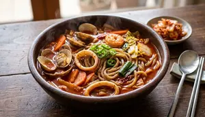 Resep Jjampong Kuah Seafood Pedas yang Autentik