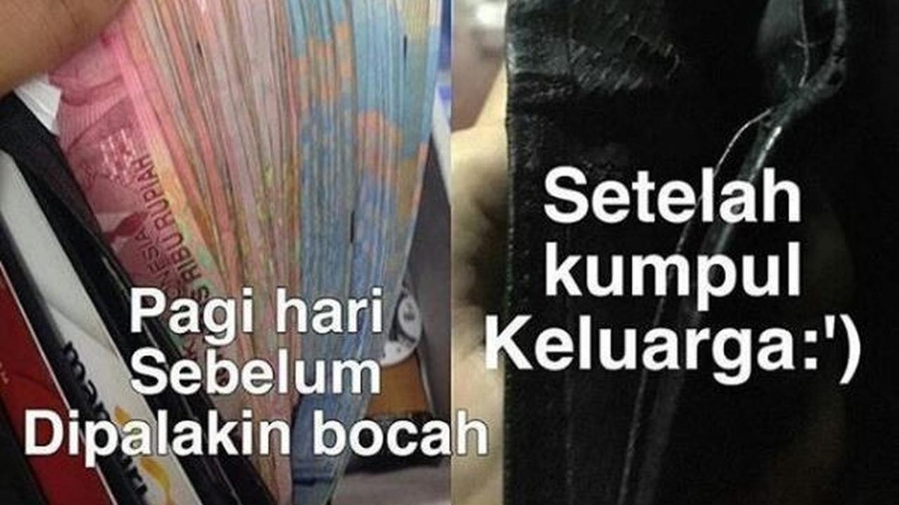 Meme lebaran telah berakhir