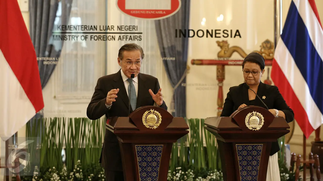 20160211-Bahas Terorisme, Menlu Thailand Temui Menlu Retno-Jakarta