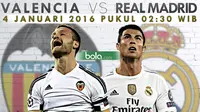Valencia vs Real Madrid (Bola.com/Samsul Hadi)