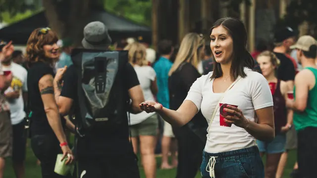 persiapan konser pertama kali