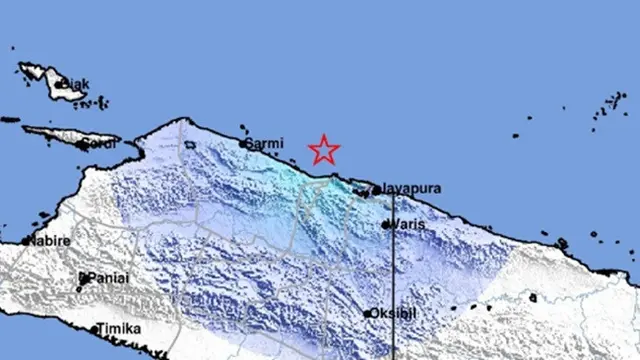 Gempa Magnitudo 5,0 Guncang Jayapura Papua, BMKG: Tidak Berpotensi Tsunami