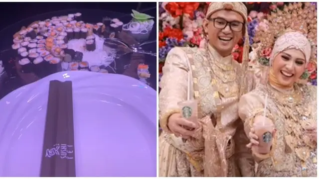 Viral Pasangan Ini Gelar Acara Pernikahan Mewah, Ada Aksi Live Kitchen