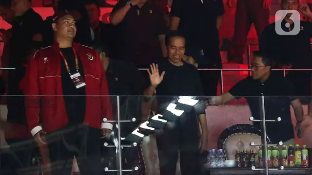 Presiden Jokowi Nonton Indonesia Open 2023