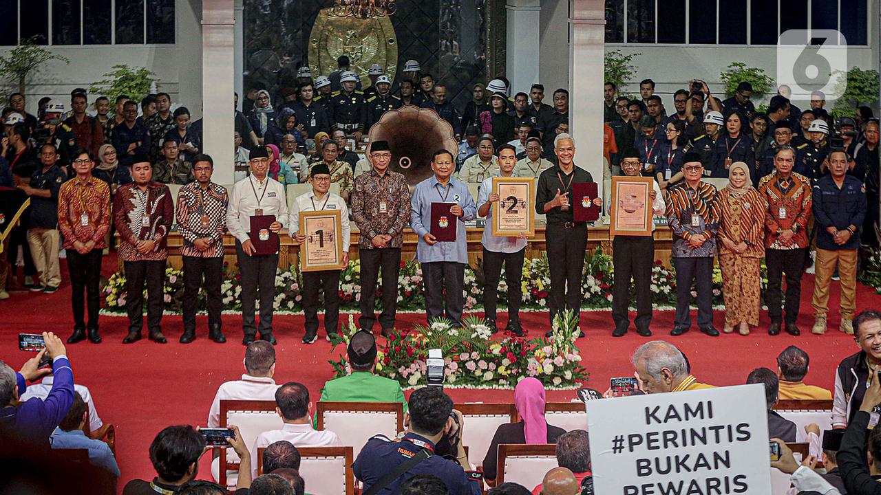 Selama masa tenang Pemilu 2024, ketiga pasangan calon presiden (capres) dan calon wakil presiden (cawapres) dilarang melakukan kampanye dalam bentuk apapun.