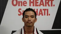 Somkiat Chantra mencetak sejarah sebagai pembalap Thailand pertama di ajang MotoGP. (Yasuyoshi CHIBA / AFP)