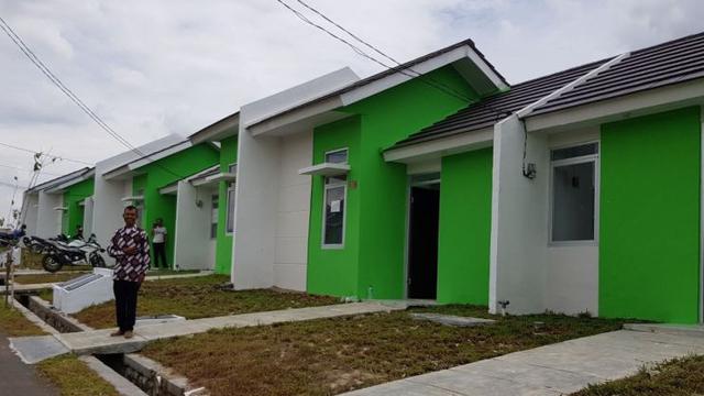 Perumahan yang mendapat Fasilitas Likuiditas Pembiayaan Perumahan (FLPP). (Dok Kementerian PUPR)