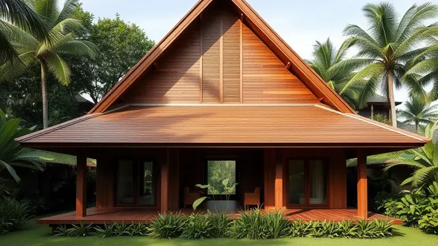 Model Rumah Kayu Minimalis Jawa