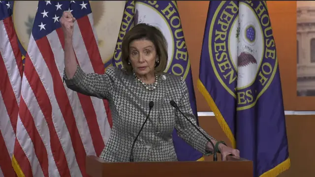 Ketua DPR AS Nancy Pelosi.