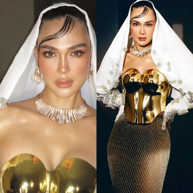 Pesona Glamor Luna Maya saat Gala Premiere Film Suzzana Malam Jumat Kliwon