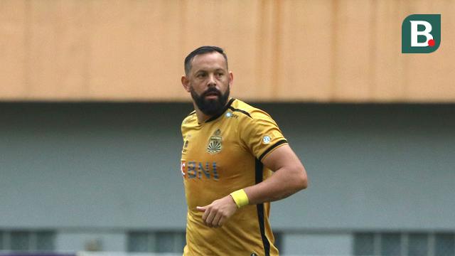 Pemain Bhayangkara FC Matias Mier