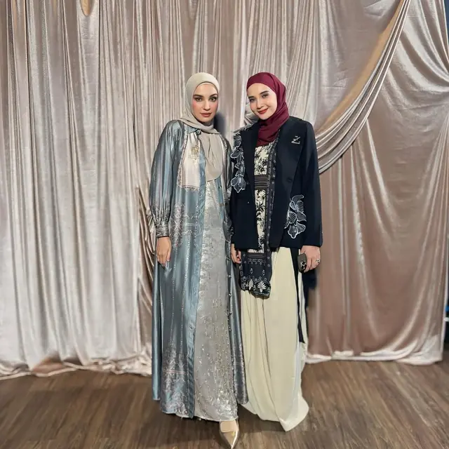 Gamis Motif ala Shireen Sungkar (Foto: Instagram @shireensungkar)