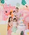 Putri pertama Franda dan Samuel Zylgwyn, Vechia baru saja menginjak usia 5 tahun. [@frandaaa87]