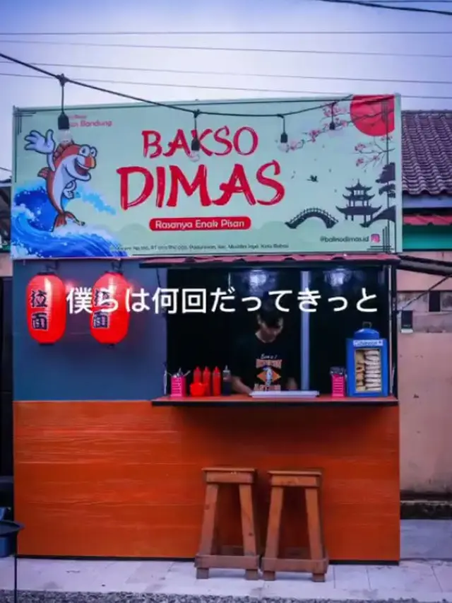 Kembali Jualan, Ini 6 Potret Terbaru Warung Bakso Dimas Ahmad