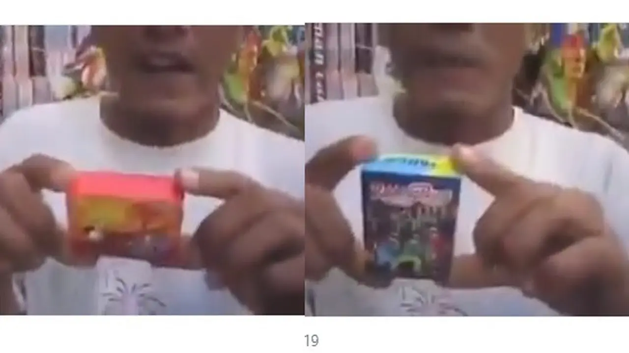 pedagang petasan unik