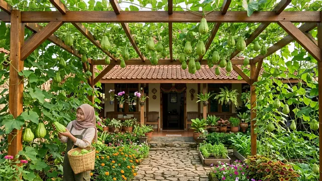 Kebun Labu Siam Gantung: Gemini AI