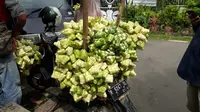 Cuan Menggiurkan Bisnis Selongsong Ketupat Lebaran Idul Fitri di Purbalingga