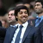 Pemilik Manchester City asal Uni Emirat Arab, Sheikh Mansour. (AFP/Andrew Yates)