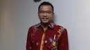 Saat di Gedung Nusantara III, Senayan, Jakarta Pusat, Senin (18/1/2016), Anang menyampaikan bahwa ini inisiatif teman-teman pelaku industri kreatif. (Andy Masela/Bintang.com)