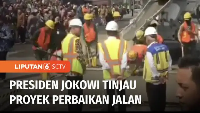 VIDEO: Presiden Jokowi Tinjau Proyek Perbaikan Jalan Surakarta-Gemolong-Purwodadi
