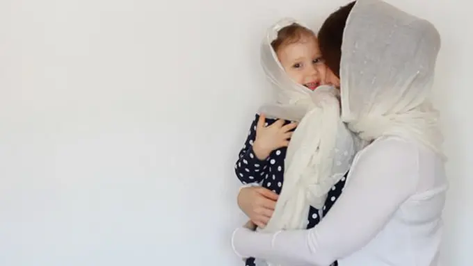 Ilustrasi ibu dan anak./Copyright shutterstock.com