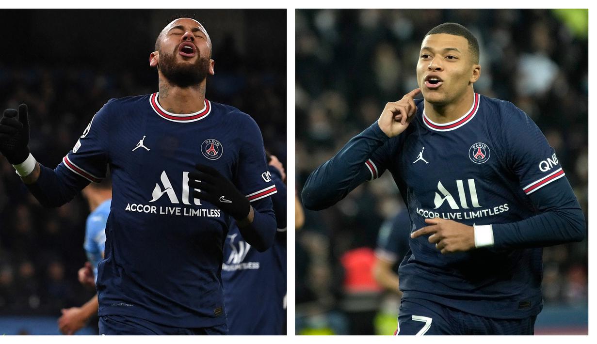 Situs Transfermarkt telah melakukan pemutakhiran data para pemain di dunia yang memiliki banderol 100 juta euro atau lebih pada pertengahan Desember lalu. Dari 7 daftar yang dirilis, Liga Inggris tetap mendominasi dengan menempatkan 5 pemain, Neymar malah terdepak. (Kolase AFP dan AP)