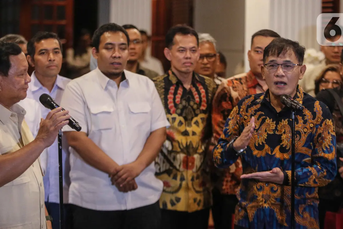 Prabowo Subianto dan Budiman Sudjatmiko
