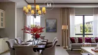 Desain Interior Rumah Modern Bernuansa Klasik nan Berkelas