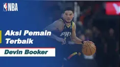 Berita Video, aksi Devinn Bokeer saat bawa Phoenix Suns kalahkan LA Clippers pada Rabu (26/4/2023)