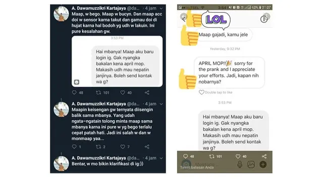 April Mop (Sumber: Twitter/@/hati2dimedsos)