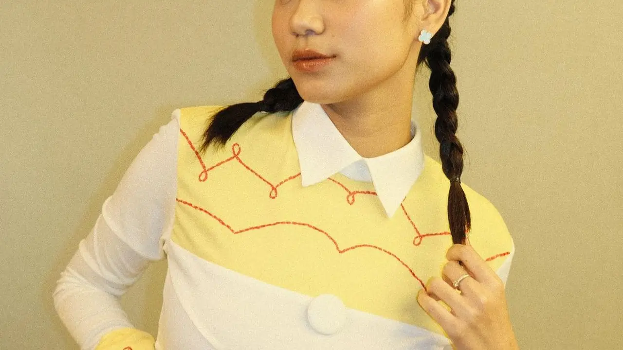 8 Gaya Azizah Salsha Istri Pratama Arhan Cosplay Jadi Jessie Toy Story di Pesta Ulang Tahun ke-20