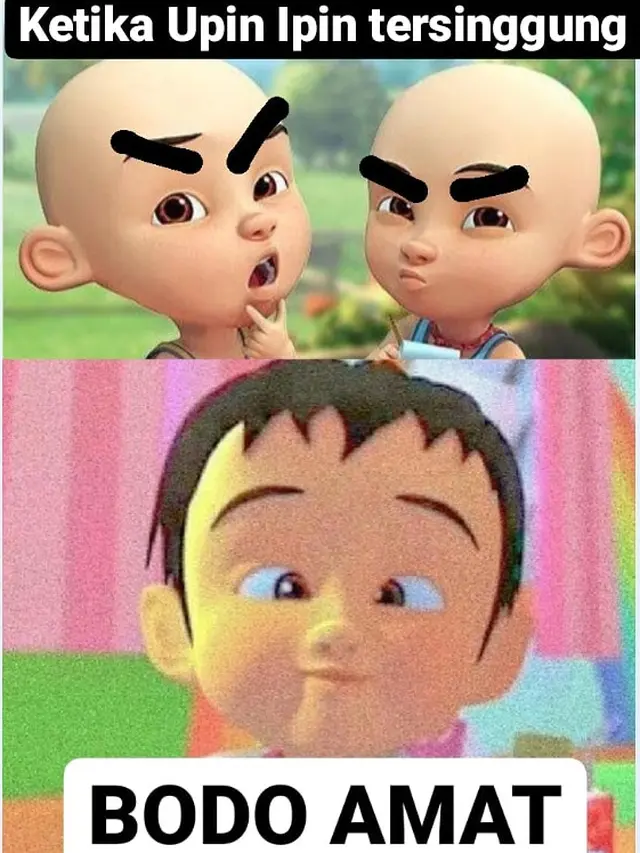 7 Meme Kelakuan Kocak Fizi Upin Upin Ini Bikin Tepuk Jidat
