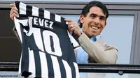 Tevez Pantas Pakai Nomor 10 di Juve