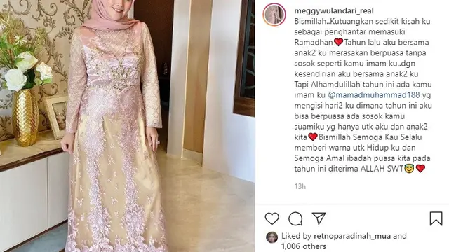 Meggy Wulandari (Foto: Instagram/@meggywulandari_real)