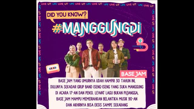 Base Jam Ramaikan Acara ManggungDi Festival. (instagram.com/manggungdi)