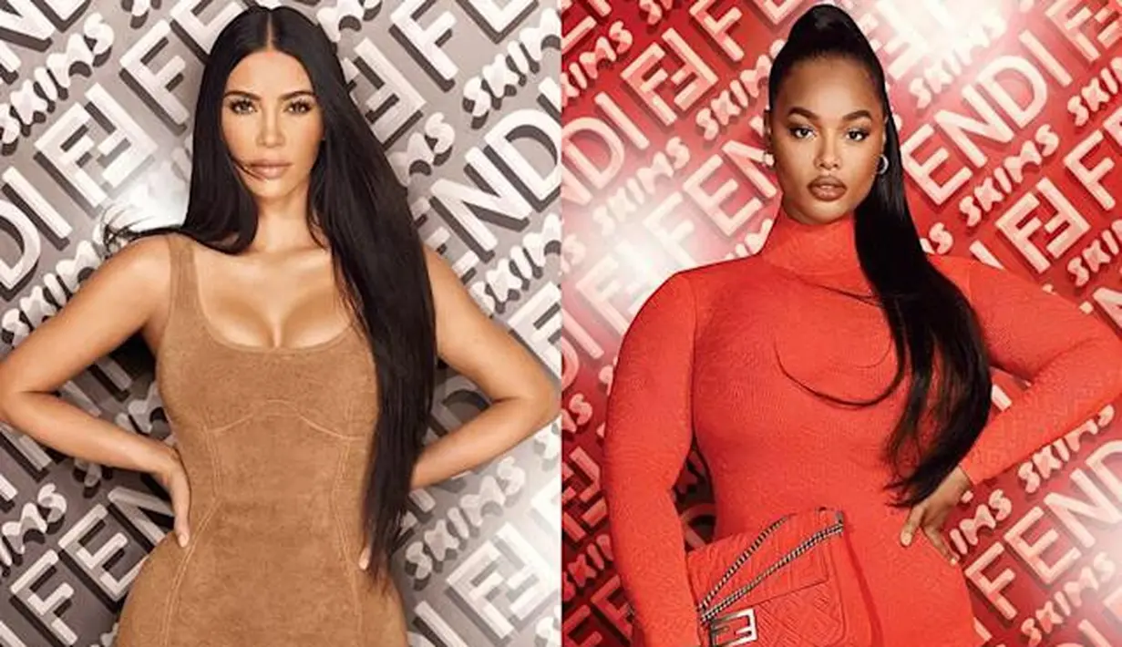 Kim Kardashian ingin menghadirkan sebuah koleksi yang inklusif. (Foto: Fendi)