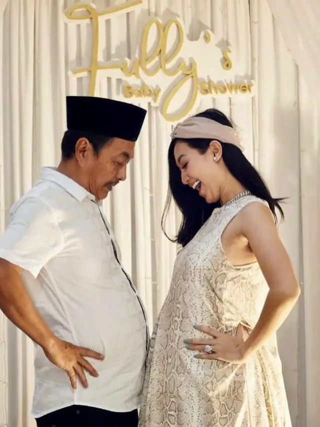 7 Momen Seru Baby Shower Sylvia Fully, Penuh Haru Bahagia