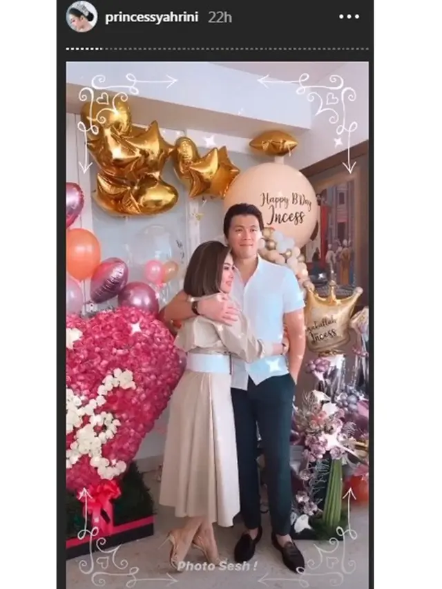 10 Momen Ulang Tahun Syahrini, Sederhana dan Penuh Kehangatan
