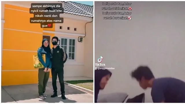 Persiapkan Rumah Sebelum Nikah, Kisah Cinta Pasangan Ini Bikin Salut