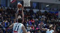 San Lorenzo memetik kemenangan atas Regatas pada gim pertama final Liga Basket Argentina 2017, Selasa (4/7/2017) waktu setempat. (nuevodiarioweb)