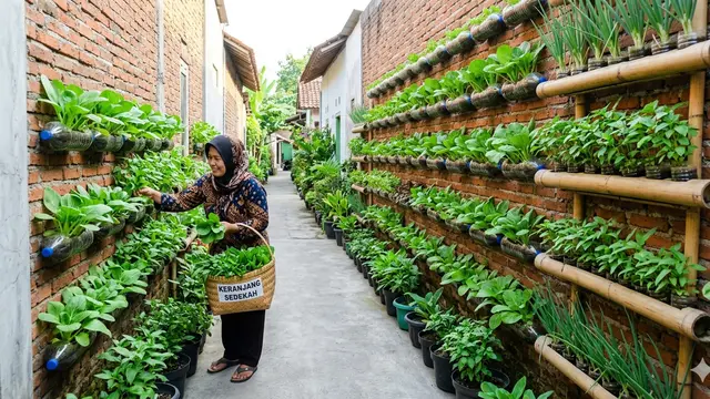 Ide Kebun Sayur untuk Sedekah Warga/Gemini