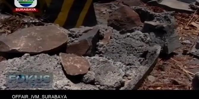 VIDEO: Truk Muatan Avtur Terguling di Jalan Raya Madiun-Surabaya, Tak Ada Korban Jiwa