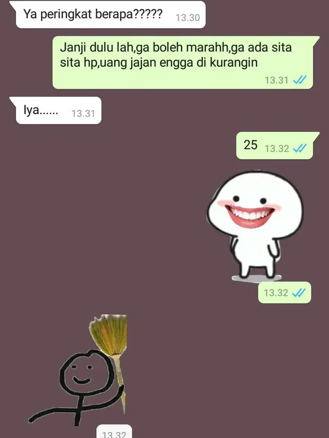 6 Chat Anak Kirim Stiker WhatsApp ke Ibu Ini Iseng Banget, Kocak