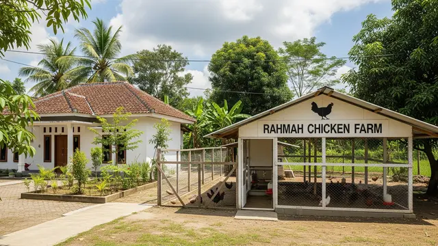 Rahmah Chicken Farm Punya Arti Kasih dan Manfaat