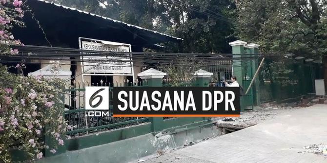 VIDEO: Suasana Terkini Gedung DPR Setelah Bentrok