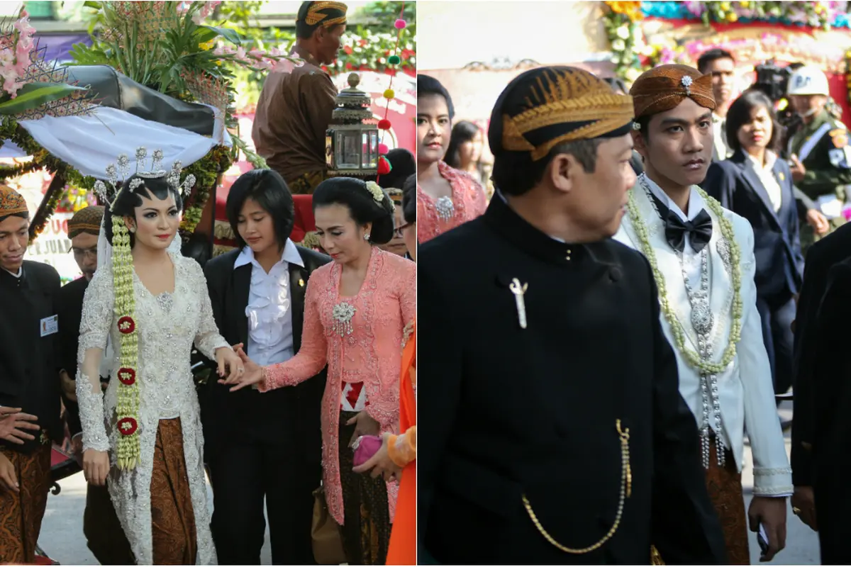 Akad nikah Gibran-Selvi.